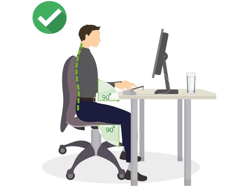 Nghỉ ngơi, điều chỉnh tư thế sinh hoạt
