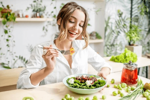 Duy trì chế độ ăn lành mạnh