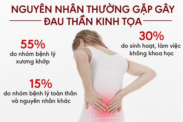 Nguyên nhân thường gặp gây đau thần kinh toạ