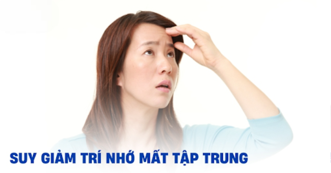 Suy giảm trí nhớ mất tập trung